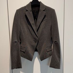 BCBG MAXAZRIA Charcoal Blazer XS